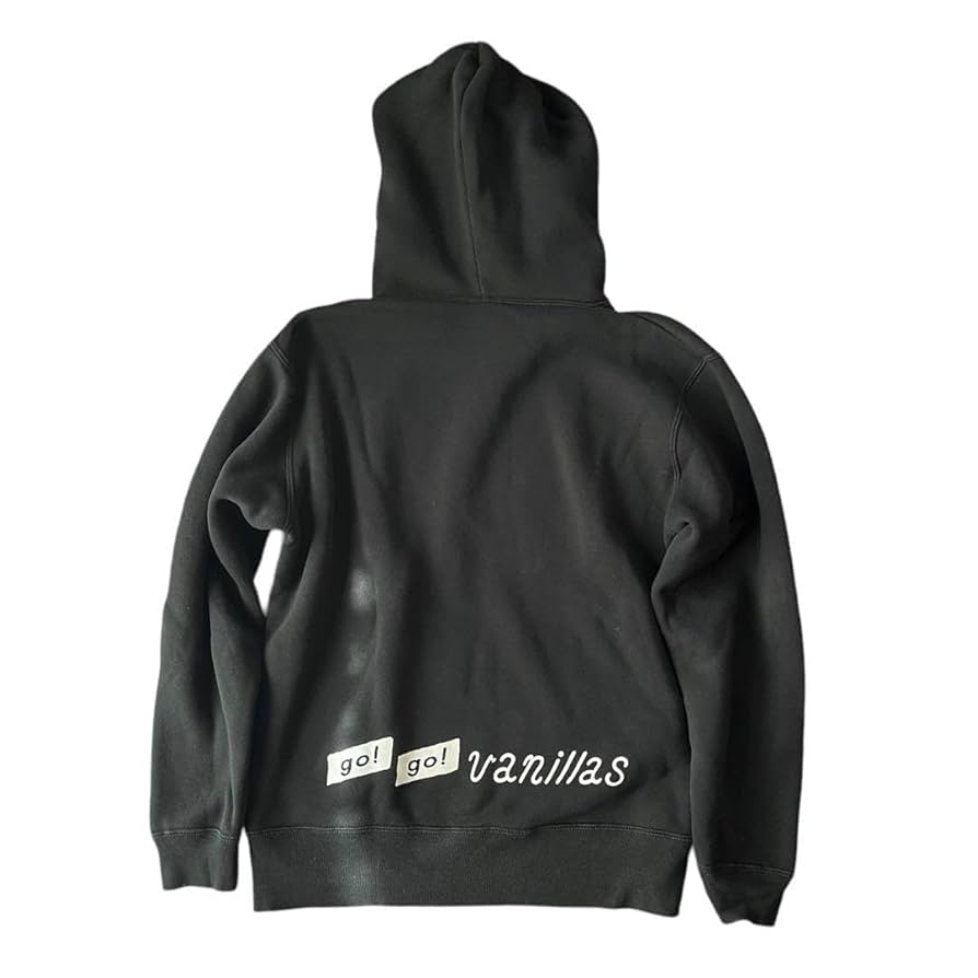 Amazon.co.jp: go! go! vanillas ロゴ入りパーカー M 裏起毛